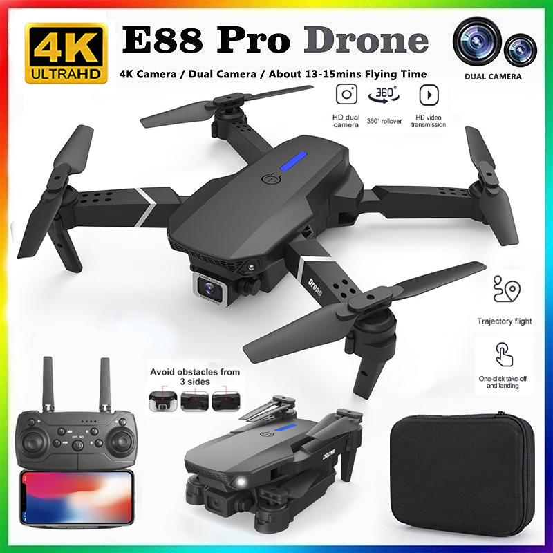Drone E88 Rc Quadcopter - Новый профессиональный квадрокоптер E88 2026 года