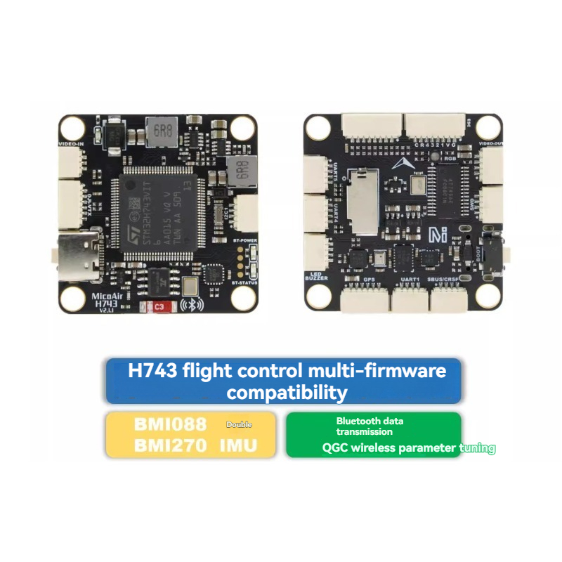 Drone Rc Leading - Контроллер полета MicoAir743 V2, двойной IMU,