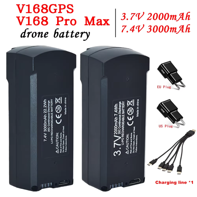 Drone Rc Leading - Аккумулятор GPS V198 7.4V 3000mAh для