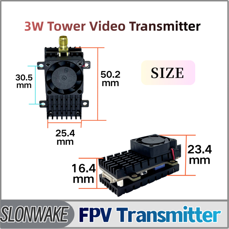 SLONWAKE 5,8G 3000 МВт Модуль  – обзор и цена Drone Rc Toy